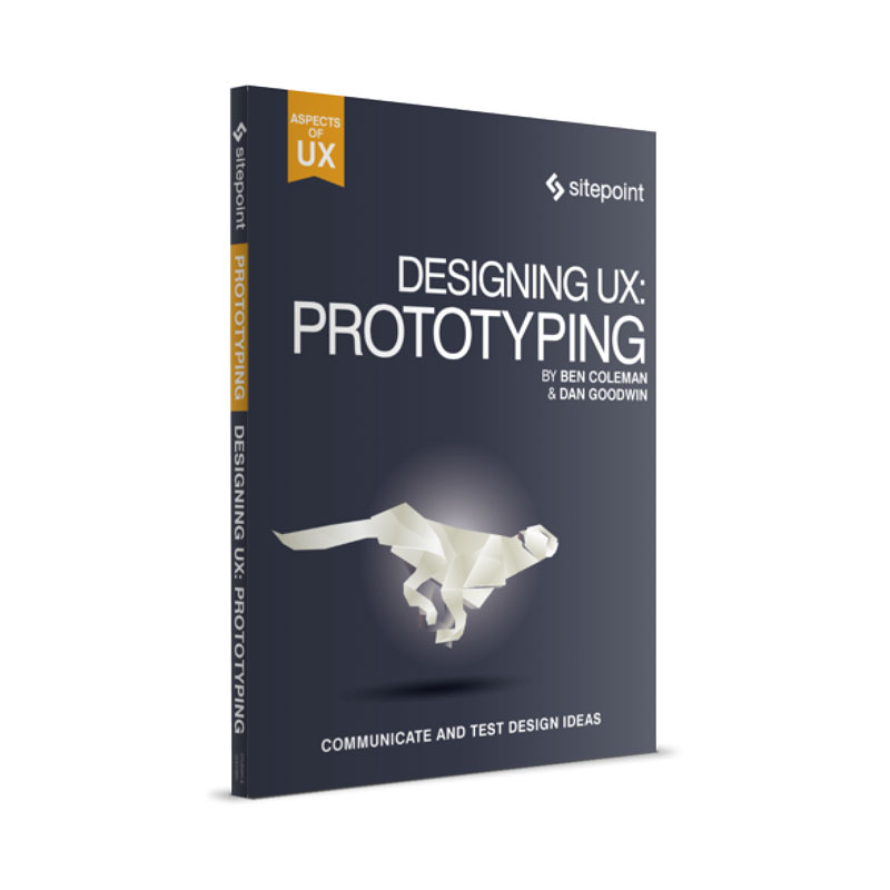 Designing UX: Prototyping book